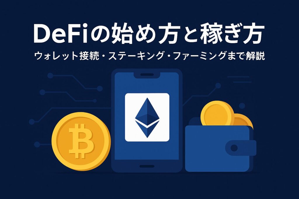DeFiの始め方と稼ぎ方｜ウォレット設定から基本操作まで解説
