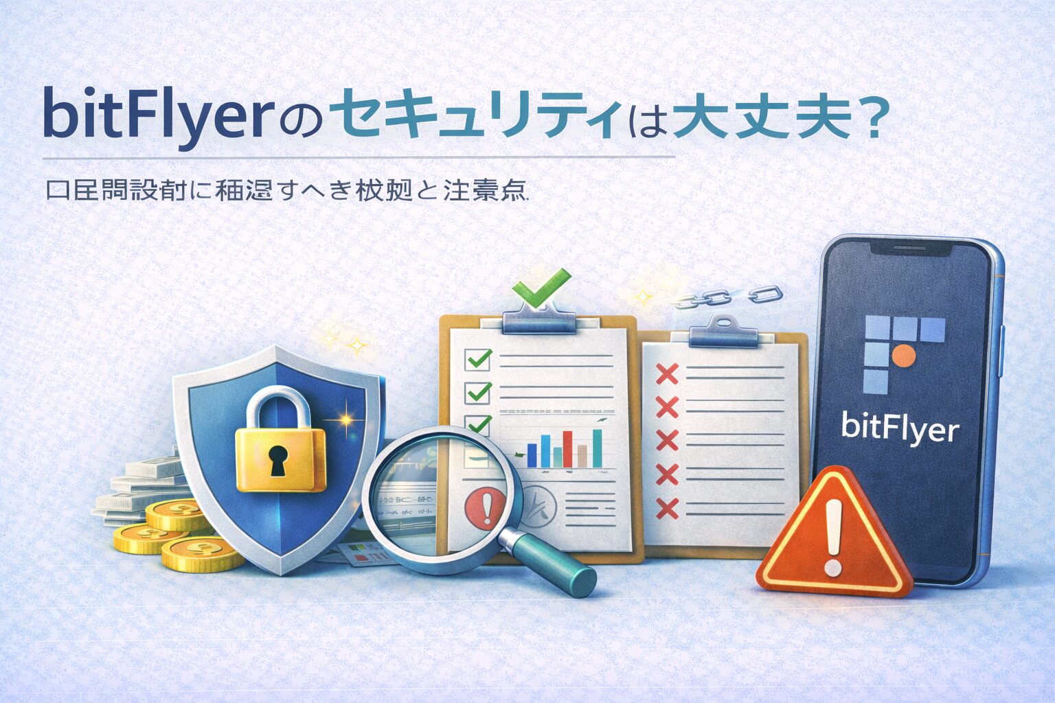 bitFlyerのセキュリティは大丈夫？口座開設前に確認すべき根拠と注意点 | トリッピ